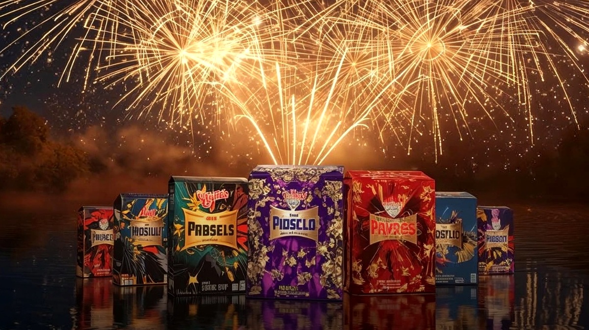 500 gram cakes fireworks